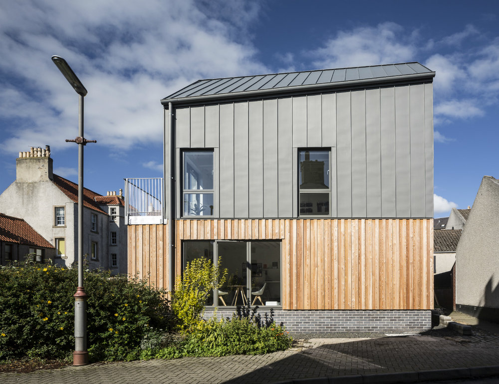 St Monans Community Studios - External elevation.