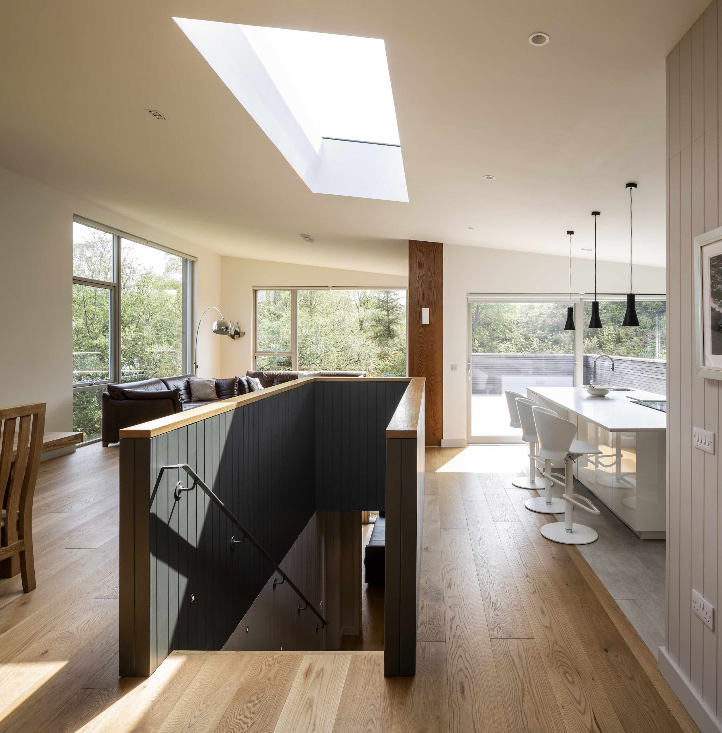 New build coastal house - Rooflight