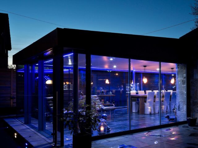 Hawthorn Villa - Night Lighting