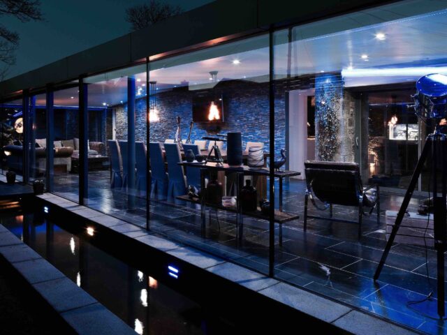 Hawthorn Villa - Night Lighting