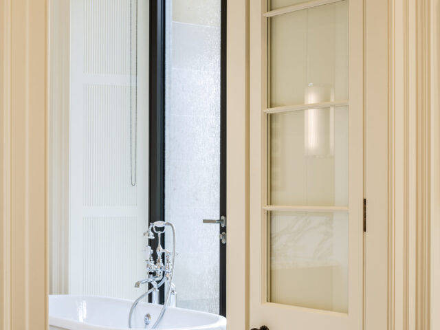 Edinburgh villa extension - Master bedroom ensuite.